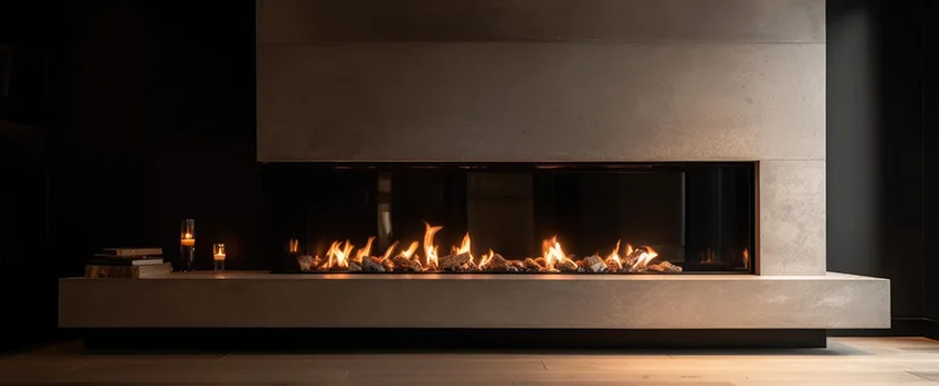 Gas Fireplace Ember Bed Design Services in Wasco, California