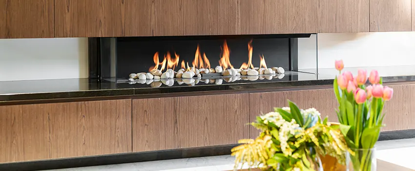 Double-height Fireplace Design Refurbishment in Wasco, California